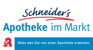 Apothekenlogo mit Slogan